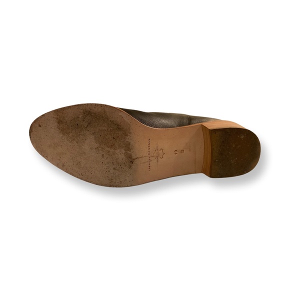 Loeffler Randall Black Leather Booties 10 - Picture 9 of 9